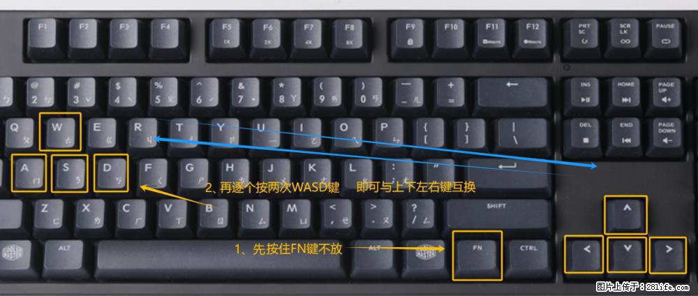 键盘，怎样把wasd键与上下左右方向键互换？ - 生活百科 - 红河生活社区 - 红河28生活网 honghe.28life.net